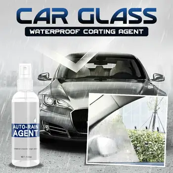 100 мл средства для защиты от дождя Гидрофобное покрытие Жидкое покрытие Спрей стекло Керамический кристалл Нано автомобильное зеркало G5Y3