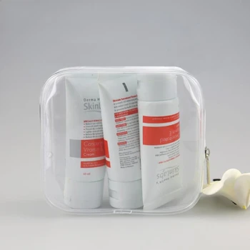 G5AE Прозрачная косметичка для макияжа из ПВХ, переносная сумка для туалетных принадлежностей, Прозрачная водонепроницаемая новинка