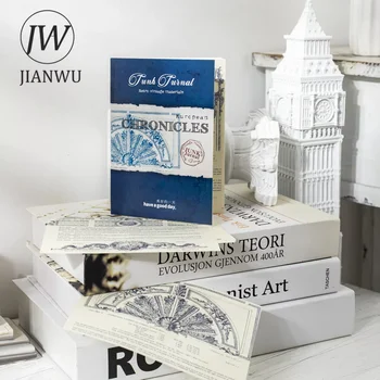 JIANWU 30 Листов Европейская Серия Путешествий, Винтажный Классический Материал для декора здания, Бумага, Креативный журнал 