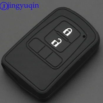 jingyuqin для 2016 2017 CRV Pilot Accord Civic Fit Freed 2/3/4 Кнопки дистанционного управления, Карбоновый чехол для ключей от автомобиля