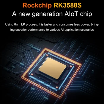Orange 5 4GB RK3588S, внешний модуль PCIE WiFi + BT, плата SSD Gigabit Ethernet