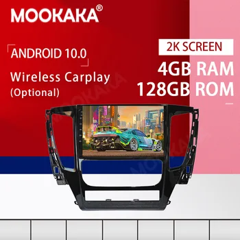 PX6 Сенсорный Экран Android 10,0 4 + 128 Г Автомобильный Мультимедийный Плеер Для Mitsubishi Pajero 2016-2018 Аудио Стерео GPS Навигационное Головное Устройство