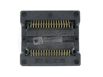 Waveshare OTS-32-1.27-05 Программный адаптер для тестовой розетки Enplas IC шириной 9,53 мм и шагом 1,27 мм для пакета SOP32 SO32 SOIC32