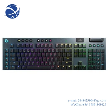 YYHC (Logitech) G913 Bluetooth Беспроводная Проводная Трехрежимная механическая клавиатура, ультратонкая игровая клавиатура RGB