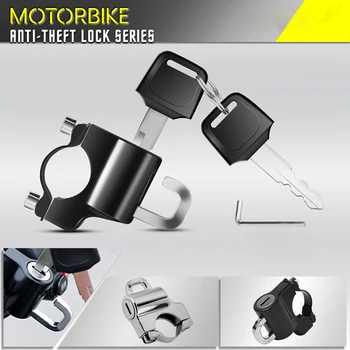 Аксессуары для мотоциклов Велосипед мотоциклетный шлем ock clip фиксированный противоугонный замок металлический крюк для BMW F800r BMWGS1200 S1000r