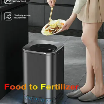 Бытовая умная кухонная дробилка для удаления мусора, комбайн для удаления пищевых отходов, дробилка для удаления пищевого мусора, очиститель машины