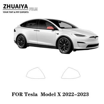 Для Tesla Model X Зеркальная защитная пленка PPF для краски 8mil 2022 2023 2024 пленка для кузова автомобиля