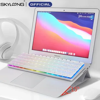 Клавиатура SKYLOONG с RGB Подсветкой Gateron С Низкопрофильными Переключателями Для iPad Pro 12 9 11 10th Поколения iPad Air 5 4 Беспроводные Клавиатуры