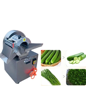 Коммерческая машина для резки овощей из нержавеющей стали, бытовая многофункциональная, маленькая