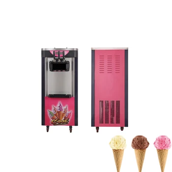 Коммерческий автомат для мороженого с одним вкусом, настольный Йогурт, Бытовое Холодильное оборудование, Торговый автомат