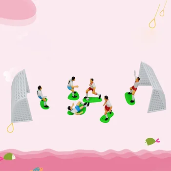 Креативный футбольный Топпер для торта, декор для торта футболиста, Набор форм для дня рождения для мальчиков