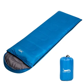Легкий спальный мешок для кемпинга, зимний Водонепроницаемый теплый конверт, спальный мешок для пеших походов на открытом воздухе.