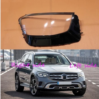 Линза фары автомобиля для Mercedes Benz GLC W253 2019 2020 2021 Замена крышки фары автомобиля Передняя крышка авточехла