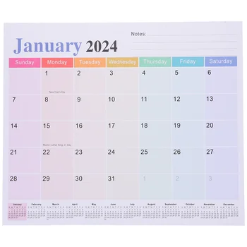 Магнитный календарь для заметок, домашнего письма, ежемесячного календаря для офиса, аксессуара для дома