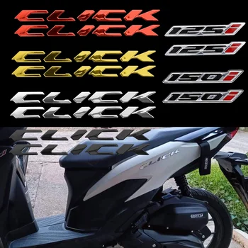 Мотоцикл 3D Наклейки Наклейка С Логотипом CLICK Эмблема Бака Наклейка Аксессуары для Honda CLICK 125 125i CLICK150i 150