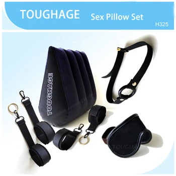 Надувная секс-подушка ПВХ Секс-мебель Треугольная Секс-подушка на танкетке Игры для взрослых БДСМ Секс-игрушки для пар H325