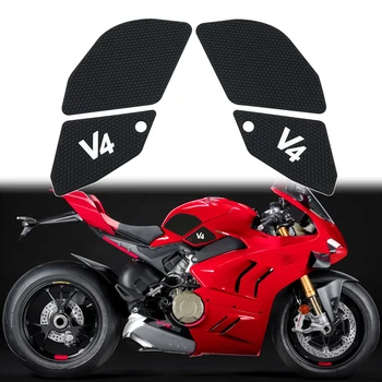Накладка Топливного Бака Противоскользящие Защитные Наклейки Коленный Захват Боковые Наклейки Для Ducati V4 Panigale V4S Streetfighter V4 S 2022 2023