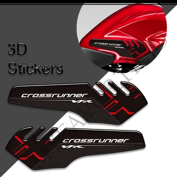 Накладки на бак мотоцикла 3D Наклейки для Honda VFR800 VFR 800 F X Crossrunner Interceptor Отличительные Знаки Газовый протектор колена
