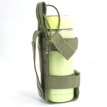 Новая сумка для бутылки с водой Molle, портативная военная сумка для путешествий на открытом воздухе, походный держатель для бутылки с водой, сумка для переноски чайника