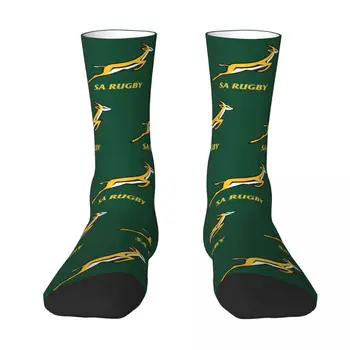 Новые Мужские носки Harajuku South Afric Springbok Rugby Sock С Графическим Рисунком Женские Чулки Весна Лето Осень Зима