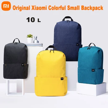 Оригинальный рюкзак Xiaomi 10Л Легкая сумка Водонепроницаемая Красочная для повседневного отдыха на открытом воздухе Городской Нейтральный спортивный рюкзак для путешествий