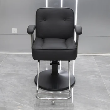 Парикмахерские кресла для маникюра, салона красоты, вращающиеся парикмахерские кресла, парикмахерская Silla Barberia Роскошная мебель
