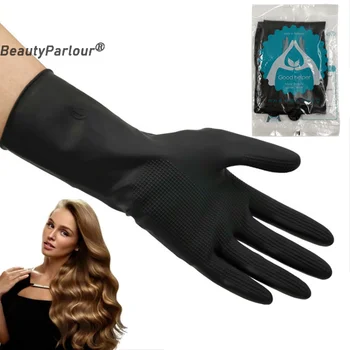 Парикмахерские термостойкие перчатки 2ШТ, Выпрямитель для волос, перчатки для химической завивки, Инструменты для укладки волос своими руками, противоскользящие перчатки для окрашивания волос