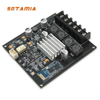 Плата усилителя SOTAMIA Bluetooth APTX HD QCC3034 TPA3116 Power Amplififers Аудио Мини-Усилитель Hi-Fi Stereo Sound Amplificador 50Wx2