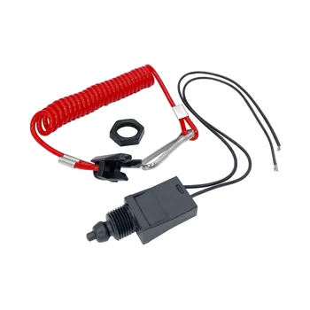 Предохранительный выключатель и ремешок для OMC Johnson Evinrude Sierra Замените 585134 432230 MP28870