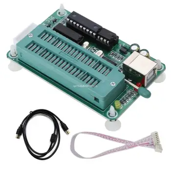 Программатор микроконтроллера PIC K150 USB с автоматической разработкой + кабель для загрузки ICSP Прямая поставка