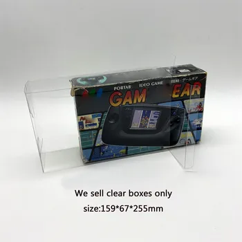 Прозрачный защитный чехол из ПЭТ-пластика для SEGA Game Gear GG версия для Японии коробка для хранения игр