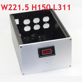 Размер W221.5 H150 L311 Алюминиевый Универсальный Корпус № 1 С Корпусом Питания для цифровых часов