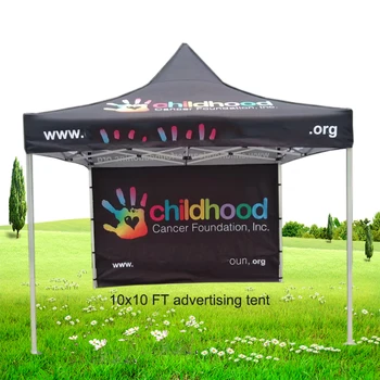 Рекламные палатки 3 * 3 м Алюминиевые Беседки Изготовленные на заказ логотипы Яркая Цветная печать Для личного использования Бизнес-Палатка для продвижения компании