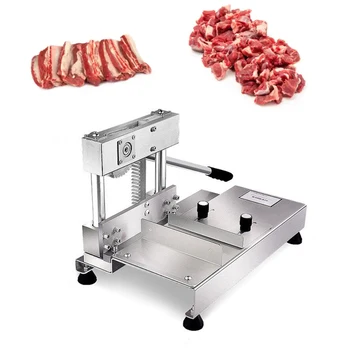 Ручная машина для резки мясных костей, Гильотина для рубки баранины, свинины, Кухонный режущий инструмент