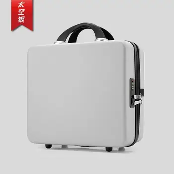 Сумка для ноутбука 16-дюймовый женский чемодан большой емкости с кодовым замком 14-дюймовый 12-дюймовый кейс для хранения косметики Портативный