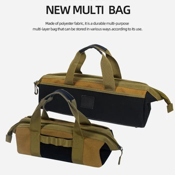 Сумка для охотничьих инструментов EDC, универсальная сумка для переноски, большая емкость, сумка для кемпинговых принадлежностей, разные коробки, палатки, сумки для гвоздей
