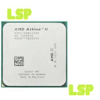Четырехъядерный процессор AMD Athlon II X4 641 с частотой 2,8 ГГц, AD641XWNZ43GX, разъем FM1