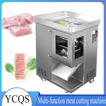 Электрическая мясорубка из нержавеющей стали, Сосисочная машина, Кухонный комбайн, Многофункциональная машина для нарезки мяса