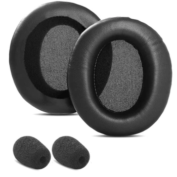 1 пара амбушюр для наушников Microsoft Lifechat LX-3000 Эластичные подушечки для ушей, губчатые чехлы для подушек, замена