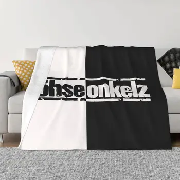 Bohse Onkelz Рок Фланелевые Одеяла Немецкая Музыка Забавный Плед для Домашнего Покрывала