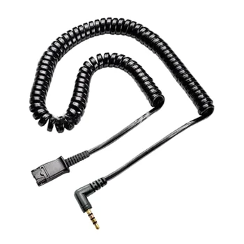 Быстроразъемный кабель с одним разъемом 3,5 мм для смартфонов мобильных телефонов компьютеров ноутбуков гарнитур наушников