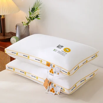 Высококачественная бархатная подушка из органического хлопка для детского, взрослого, домашнего или гостиничного использования