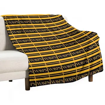 Плед с цветовым кодом WASPS RUGBY, Мягкие пледы, Гигантское одеяло для дивана, одеяла для дивана